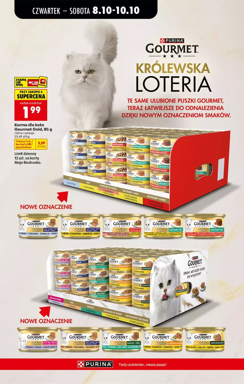 Gazetka promocyjna Biedronka - Od Czwartku - ważna 08.10 do 10.10.2026 - strona 75 - produkty: Gourmet Gold, Kawa, Kurczak, Sos, Tera