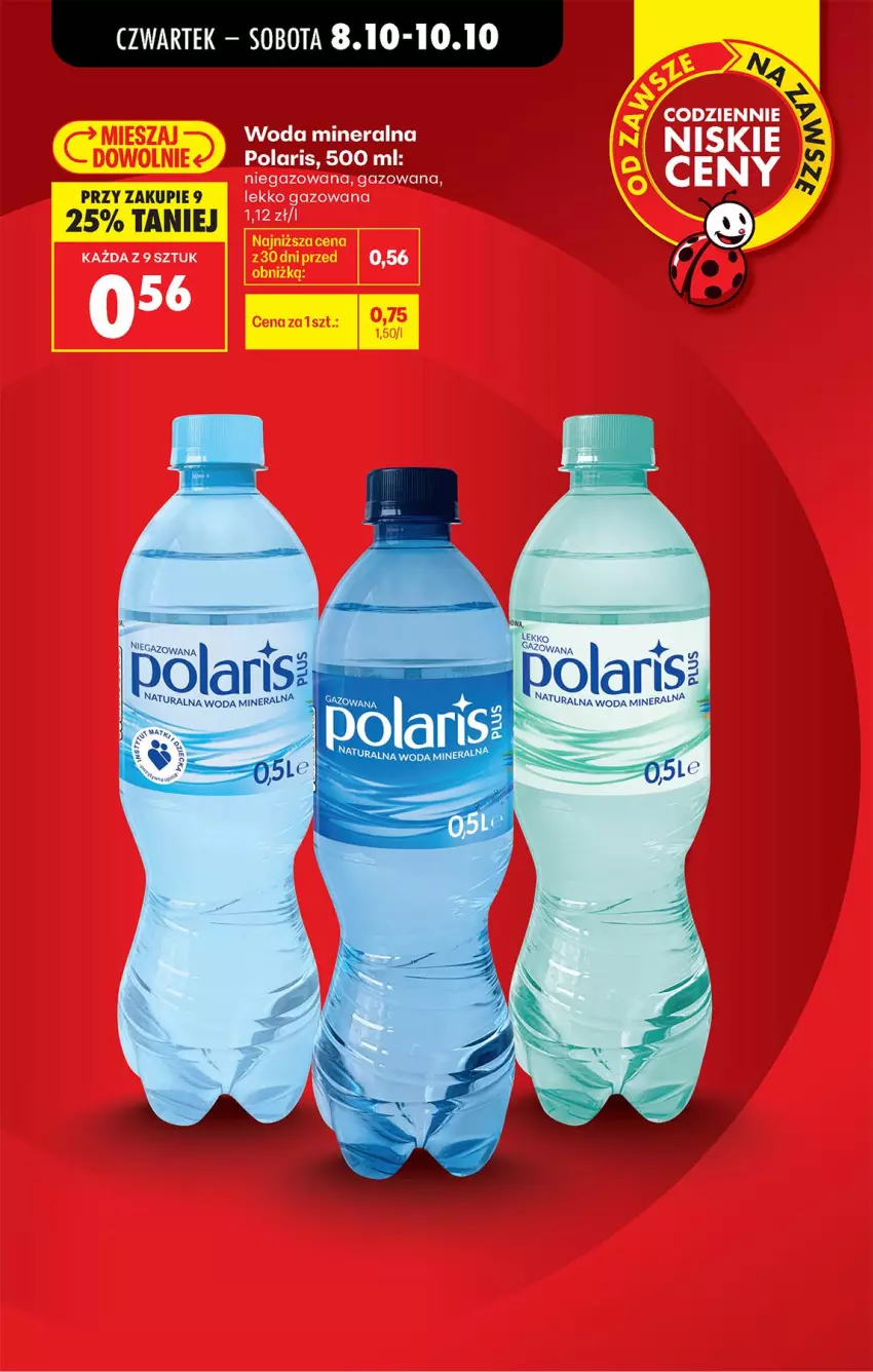 Gazetka promocyjna Biedronka - Od Czwartku - ważna 08.10 do 10.10.2026 - strona 9 - produkty: Woda, Woda mineralna