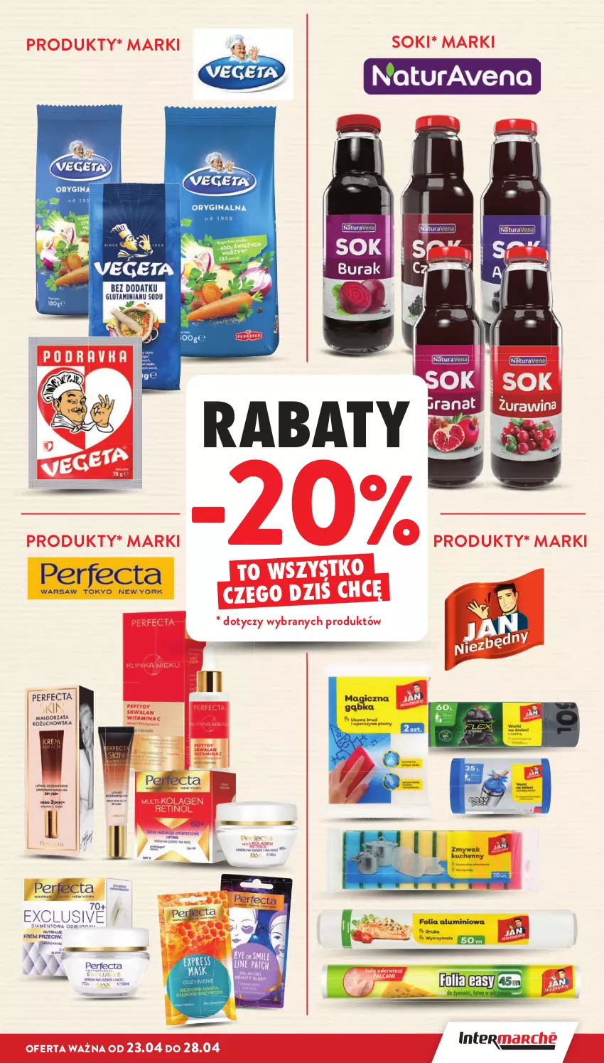 Gazetka promocyjna Intermarche - Gazetka promocyjna - ważna 23.04 do 28.04.2026 - strona 21 - produkty: Sok
