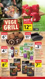 Gazetka promocyjna Intermarche - Gazetka promocyjna - Gazetka - ważna od 28.04 do 28.04.2026 - strona 10 - produkty: Piec, Cebula, Por, Bell, Papryka czerwona, Papryka, Sałat, Portobello, Pieczarka, Burger, Roślinne kiełbaski, Kaszanka, Kasza, Szpinak, Roślinny burger