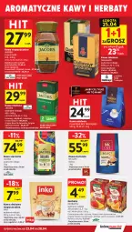 Gazetka promocyjna Intermarche - Gazetka promocyjna - Gazetka - ważna od 28.04 do 28.04.2026 - strona 37 - produkty: Kawa rozpuszczalna, Por, Gin, Gra, Inka, Kawa zbożowa, Kawa ziarnista, Granat, Dallmayr, Kawa mielona, Kawa, Kret, Jacobs, Herbata, Herbapol, Imbir