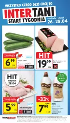 Gazetka promocyjna Intermarche - Gazetka promocyjna - Gazetka - ważna od 28.04 do 28.04.2026 - strona 44 - produkty: Kurczak, Ser, Ogórek, Madej Wróbel, Szynka konserwowa, Szynka, Nawóz