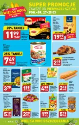 Gazetka promocyjna Aldi - Pełen katalog - Gazetka - ważna od 02.04 do 02.04.2023 - strona 4 - produkty: Tchibo, Lubella, Makaron, Ser, Ryż, Mus, Gra, Cukier, Bell, Kuchnia, Kawa mielona, Kawa, Croissant, Herbata czarna, Wawel, Bagietka pszenna, Bagietka, Tonik, Lipton, Czekolada, Czekolada gorzka, Moser Roth, Baton, Kubuś, Bella, Bio Batonik, Cukierki, Herbata, Helio, Fa