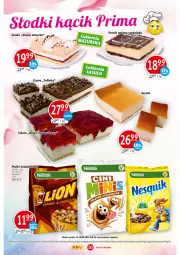 Gazetka promocyjna Prim Market - Gazetka - ważna od 28.09 do 28.09.2022 - strona 10 - produkty: Sok, Ser, Nesquik, Lion, Prima, Cini Minis