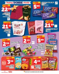 Gazetka promocyjna Topaz - Gazetka - Gazetka - ważna od 02.07 do 02.07.2025 - strona 18 - produkty: Top, Cukier, Lindor, Raffaello, Chrupki, Galaretki, Lorenz, Cukierki, Gala, Lanki, Haribo, Brownie, Fa
