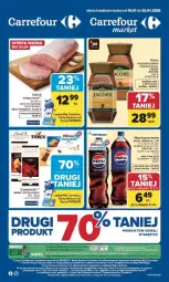 Gazetka promocyjna Carrefour - Gazetka Carrefour, Market od poniedziałku! - Gazetka - ważna od 25.01 do 25.01.2026 - strona 1 - produkty: Kawa rozpuszczalna, Ser, 7up, Mirinda, Kawa, Pepsi, Czekolada, Napój gazowany, Jacobs, Napój, Merci