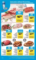 Gazetka promocyjna Carrefour - Gazetka Carrefour, Market od poniedziałku! - Gazetka - ważna od 25.01 do 25.01.2026 - strona 12 - produkty: Kurczak, Udo z kurczaka, Mięso mielone, Boczek, Kark wołowy, Kiełbasa, Mięso, Boczek wieprzowy
