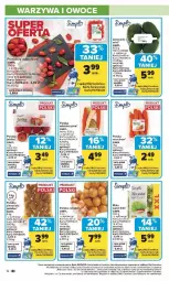 Gazetka promocyjna Carrefour - Gazetka Carrefour, Market od poniedziałku! - Gazetka - ważna od 25.01 do 25.01.2026 - strona 14 - produkty: Cebula, Warzywa, Warzywa i owoce, Ziemniaki, Sałat, Owoce, Pomidory, Jabłka