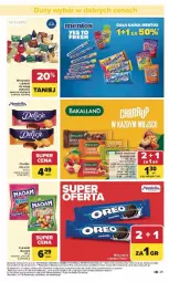 Gazetka promocyjna Carrefour - Gazetka Carrefour, Market od poniedziałku! - Gazetka - ważna od 25.01 do 25.01.2026 - strona 27 - produkty: Ciastka, NBA, Cukier, Mentos, Delicje, Baton, Cukierki, Haribo, Oreo, Bakalland, Fa
