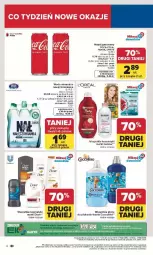 Gazetka promocyjna Carrefour - Gazetka Carrefour, Market od poniedziałku! - Gazetka - ważna od 25.01 do 25.01.2026 - strona 6 - produkty: Nałęczowianka, Coccolino, Coca-Cola, Dove, Napój gazowany, Fanta, Woda mineralna, Woda, Sprite, Napój, Fa