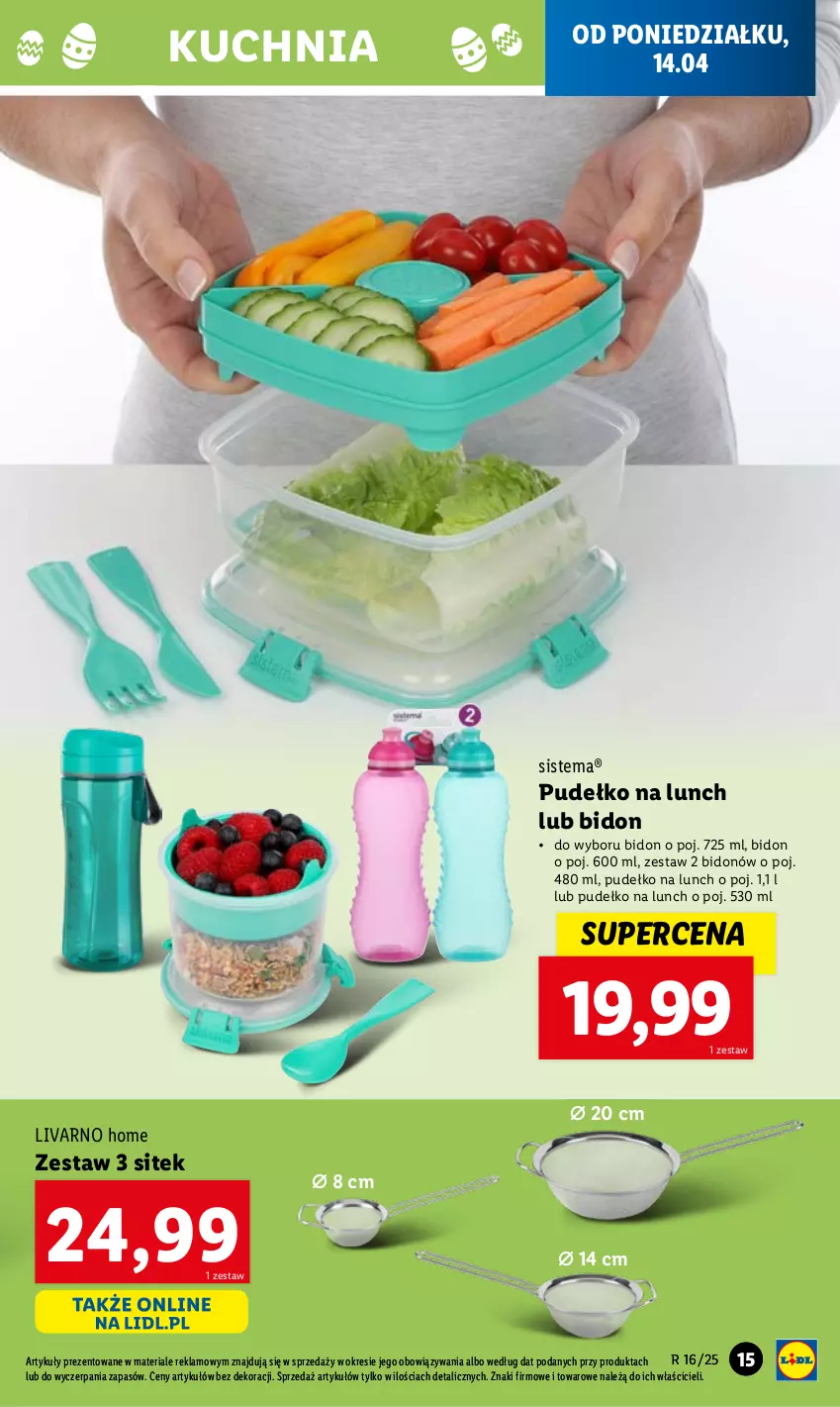 Gazetka promocyjna Lidl - GAZETKA - ważna 07.04 do 20.04.2025 - strona 15 - produkty: Ivar, Kuchnia, Pudełko