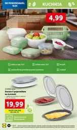 Gazetka promocyjna Lidl - GAZETKA - Gazetka - ważna od 20.04 do 20.04.2025 - strona 14 - produkty: Ser, Ivar, Kuchnia, Kosz, Pojemnik, Mikser, Deska do krojenia, Pojemnik do przechowywania, Cedzak, Miska