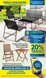 Gazetka promocyjna Lidl - GAZETKA - Gazetka - ważna od 20.04 do 20.04.2025 - strona 25 - produkty: Stolik, Fotel, Olej, Meble