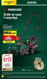 Gazetka promocyjna Lidl - GAZETKA - Gazetka - ważna od 20.04 do 20.04.2025 - strona 34 - produkty: Parkside, Monitor, Komputer, Ogród, Kosiarka, Akumulator