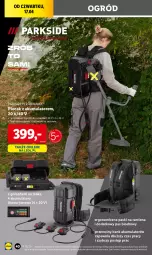 Gazetka promocyjna Lidl - GAZETKA - Gazetka - ważna od 20.04 do 20.04.2025 - strona 46 - produkty: Parkside, Plecak, Ogród, Akumulator
