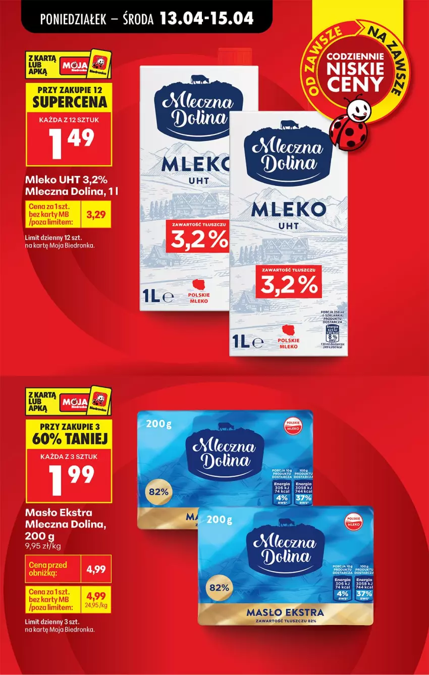 Gazetka promocyjna Biedronka - Od Poniedziałku - ważna 13.04 do 18.04.2026 - strona 17 - produkty: Fa, Masło, Por, Szklanka