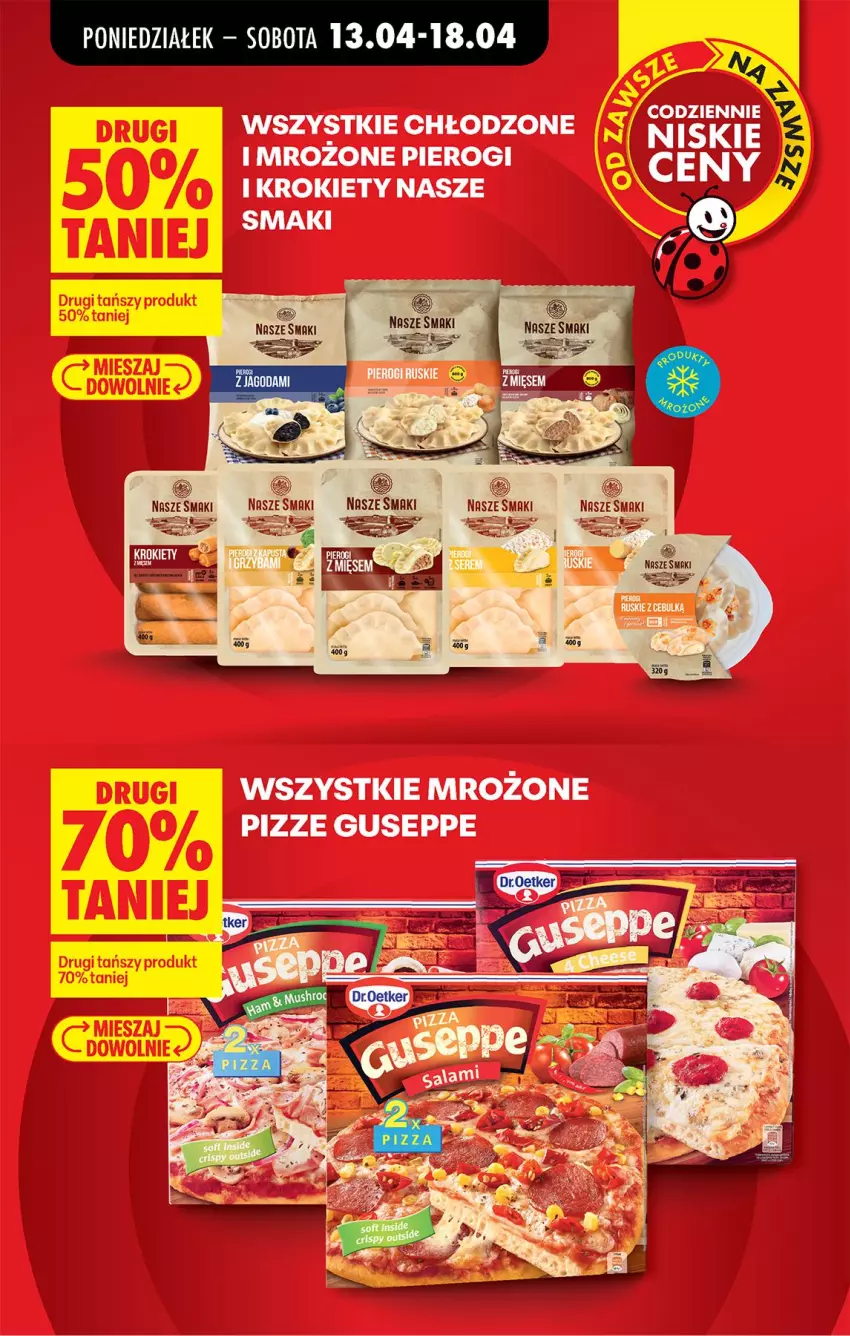 Gazetka promocyjna Biedronka - Od Poniedziałku - ważna 13.04 do 18.04.2026 - strona 19 - produkty: Krokiety, Pierogi