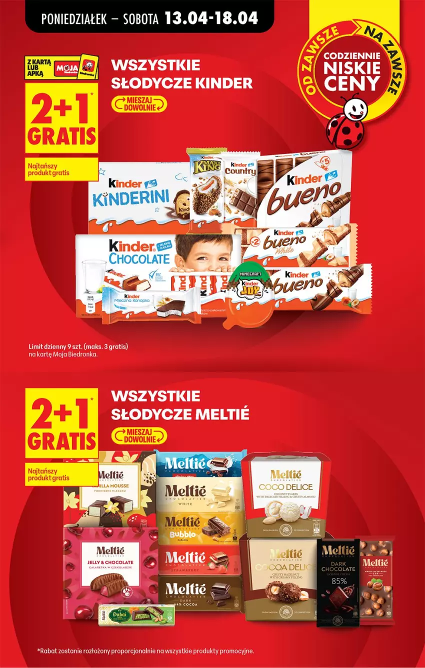 Gazetka promocyjna Biedronka - Od Poniedziałku - ważna 13.04 do 18.04.2026 - strona 21 - produkty: Gra, Kinder