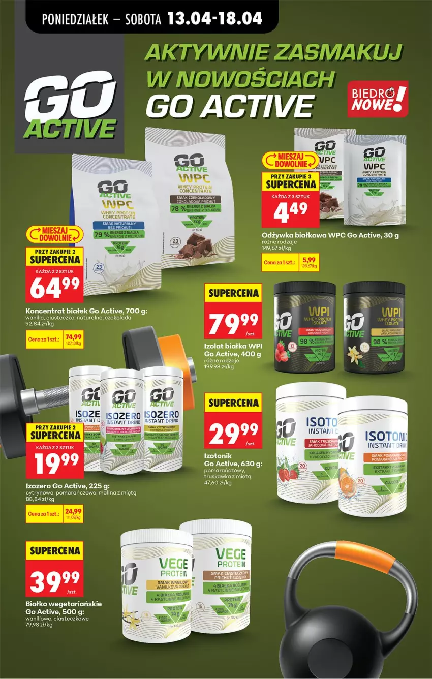 Gazetka promocyjna Biedronka - Od Poniedziałku - ważna 13.04 do 18.04.2026 - strona 54 - produkty: Czekolada, Odżywka, Tonik