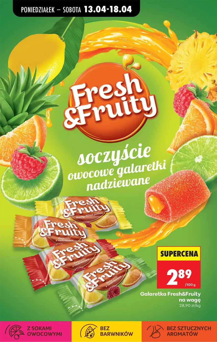 Gazetka promocyjna Biedronka - Od Poniedziałku - ważna 13.04 do 18.04.2026 - strona 63 - produkty: Fa, Gala, Galaretka, Galaretki