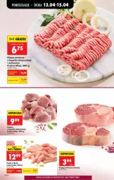 Gazetka promocyjna Biedronka - Od Poniedziałku - Gazetka - ważna od 18.04 do 18.04.2026 - strona 36 - produkty: Kurczak, Mięso mielone, Mięso mielone z łopatki wieprzowej, Gra, Pręga wołowa, Mięso
