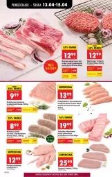 Gazetka promocyjna Biedronka - Od Poniedziałku - Gazetka - ważna od 18.04 do 18.04.2026 - strona 38 - produkty: Kurczak, Por, Duda, Polędwiczki z kurczaka, Burger, Boczek, Kiełbasa biała, Kiełbasa, Boczek wieprzowy, Fa