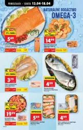 Gazetka promocyjna Biedronka - Od Poniedziałku - Gazetka - ważna od 18.04 do 18.04.2026 - strona 40 - produkty: Filet z mintaja, Krewetki, Mintaj