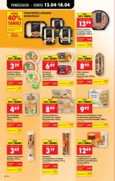 Gazetka promocyjna Biedronka - Od Poniedziałku - Gazetka - ważna od 18.04 do 18.04.2026 - strona 50 - produkty: Kurczak, Hummus, Ciasto francuskie, Sos, Ser, Mus, Ricotta, Penne, Bagietka, Pizza, Kotlet, Lasagne, Flaki, Flaki wołowe, Szpinak, Fa