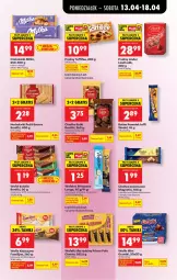 Gazetka promocyjna Biedronka - Od Poniedziałku - Gazetka - ważna od 18.04 do 18.04.2026 - strona 57 - produkty: Ciastka, Princessa, Ser, Gra, Prince Polo, Herbatniki Petit Beurre, Mini Grześki, Praliny, Lindor, Chałwa, Wafelek, Bonitki, Wafle, Sezam, Herbatniki, Grześki, Czekolada, Toffifee, Baton, Deser, Kakao, Lindt, Milka, Kokos, Fa
