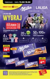 Gazetka promocyjna Biedronka - Od Poniedziałku - Gazetka - ważna od 18.04 do 18.04.2026 - strona 59 - produkty: Puma, Ciastka, Ser, Por, Jogurt, Kosz, Napoje, Lody, Sport, Czekolada, Mola, Mleczna kanapka, Milka