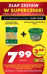 Gazetka promocyjna Biedronka - Od Poniedziałku - Gazetka - ważna od 18.04 do 18.04.2026 - strona 86 - produkty: Bell, Gnocchi, Pesto, Bazyl