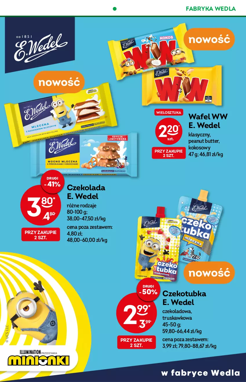 Gazetka promocyjna Żabka - ważna 14.09 do 20.09.2022 - strona 22 - produkty: Czekolada, E. Wedel, Fa, Kokos