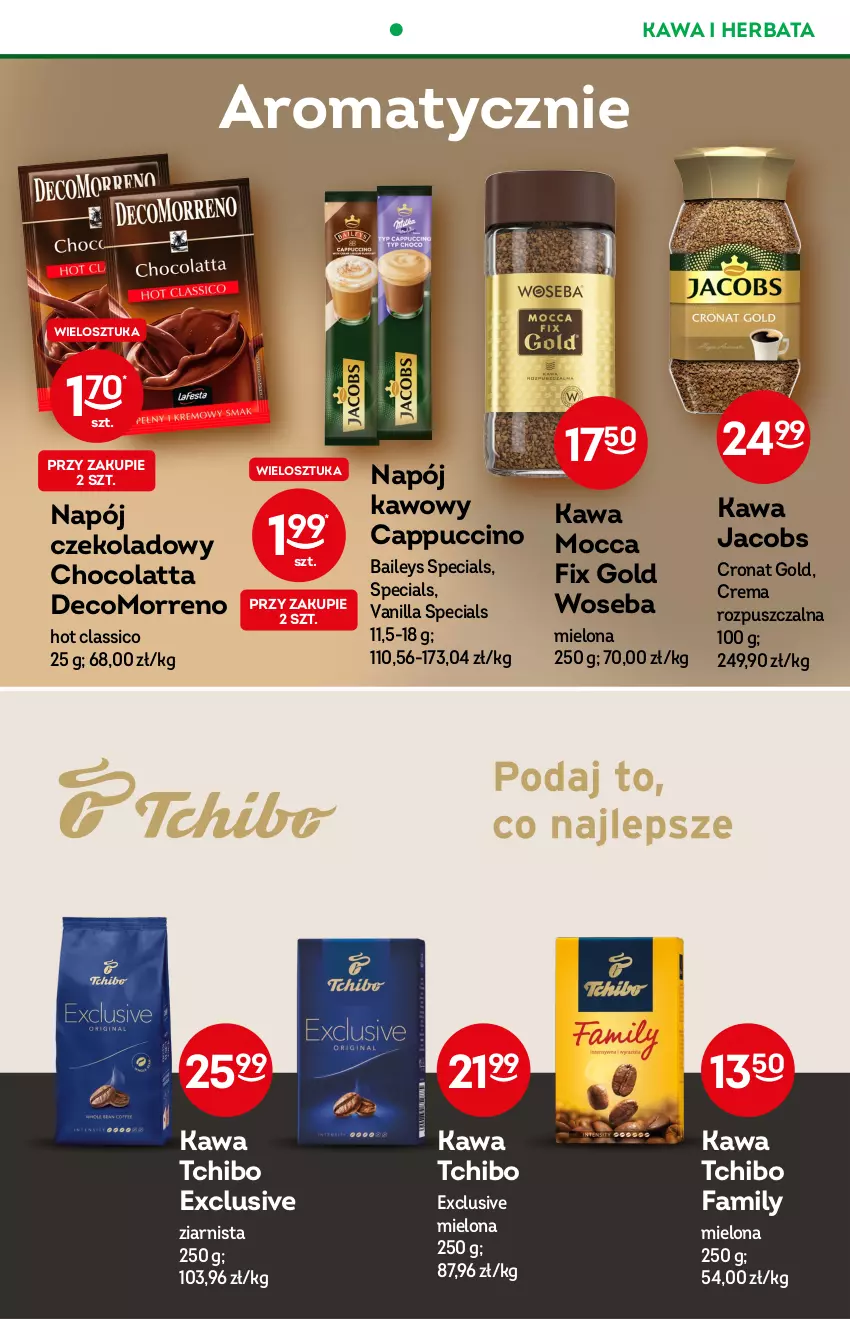 Gazetka promocyjna Żabka - ważna 14.09 do 20.09.2022 - strona 36 - produkty: Cappuccino, Fa, Herbata, Jacobs, Kawa, Mocca Fix Gold, Napój, Tchibo, Tchibo Family, Woseba