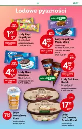 Gazetka promocyjna Żabka - Gazetka - ważna od 20.09 do 20.09.2022 - strona 37 - produkty: Snickers, Lody, Oreo, Milka