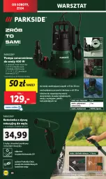 Gazetka promocyjna Lidl - GAZETKA - Gazetka - ważna od 28.04 do 28.04.2024 - strona 36 - produkty: Parkside, Rum, Por, Inka, Przewód, Fa
