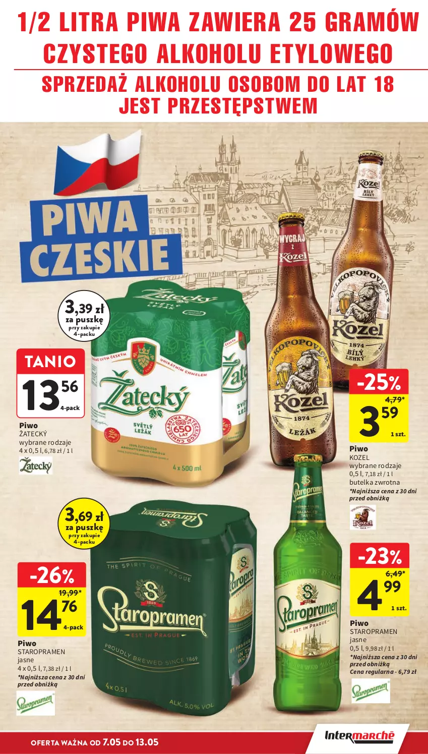 Gazetka promocyjna Intermarche - Gazetka promocyjna - ważna 07.05 do 13.05.2026 - strona 35 - produkty: Gra, Kozel, Piwa, Piwo