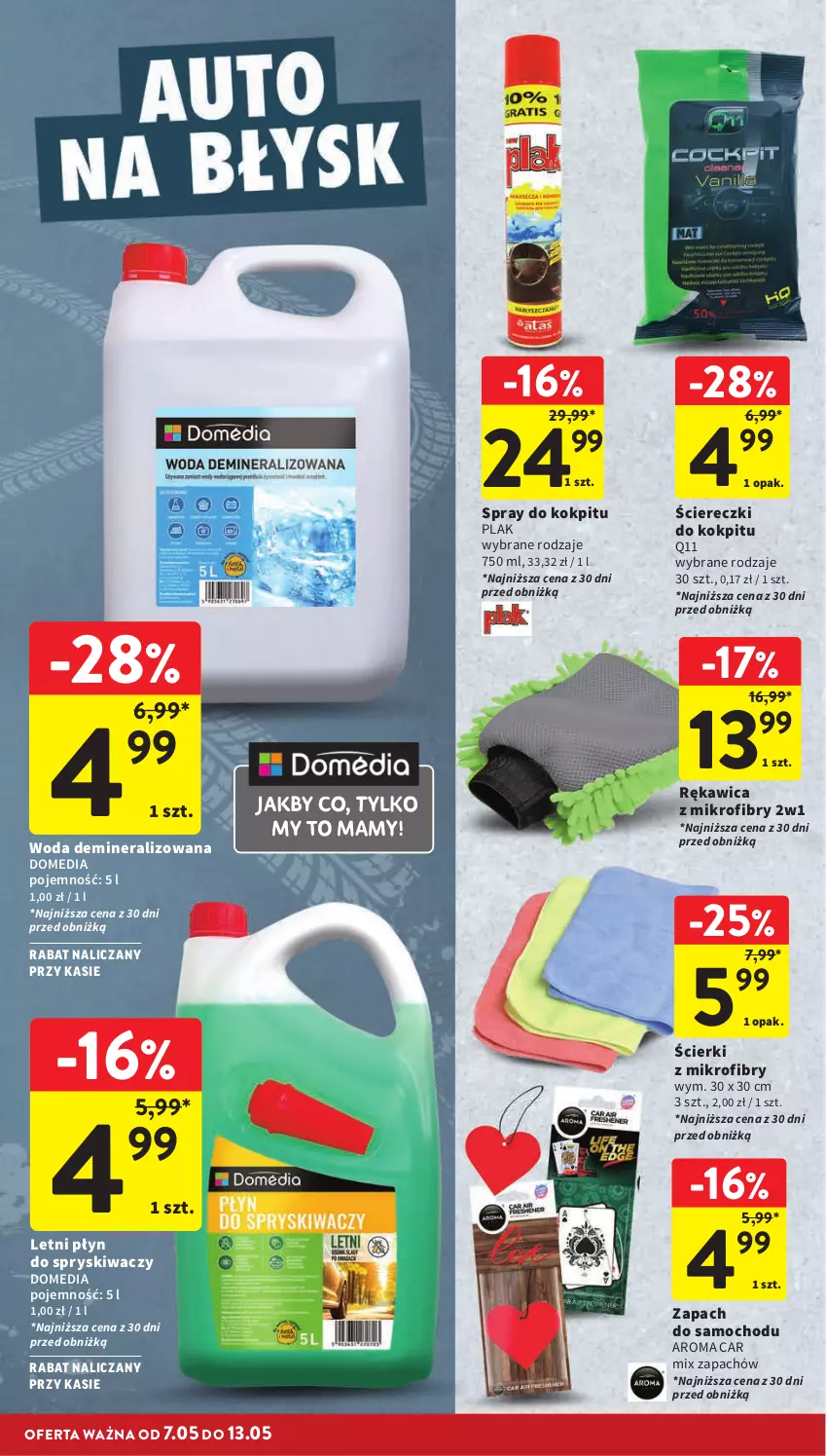 Gazetka promocyjna Intermarche - Gazetka promocyjna - ważna 07.05 do 13.05.2026 - strona 40 - produkty: Płyn do spryskiwaczy, Woda