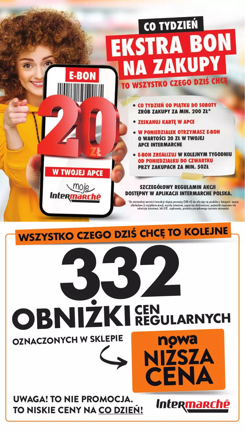 Gazetka promocyjna Intermarche - Gazetka promocyjna - ważna 07.05 do 13.05.2026 - strona 6 - produkty: Napoje, Olej, Papier, Piwa, Pojemnik, Tran, Waga