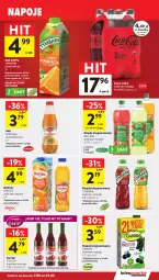 Gazetka promocyjna Intermarche - Gazetka promocyjna - Gazetka - ważna od 13.05 do 13.05.2026 - strona 33 - produkty: Sok, Coca-Cola, Fortuna, Hellena, Tymbark, Syrop, Napój niegazowany, Napój, Nektar, Hortex