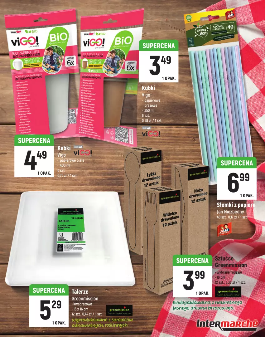 Gazetka promocyjna Intermarche - Majówka - ważna 20.04 do 04.05.2021 - strona 15 - produkty: Jan Niezbędny, Papier, Talerz