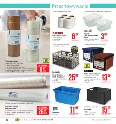 Gazetka promocyjna Makro - [Oferta promocyjna] Artykuły przemysłowe - Gazetka - ważna od 08.02 do 08.02.2021 - strona 12 - produkty: Por, Kosz, Klej, Pojemnik, Tran, Sport, Taśma pakowa, Biuro, Waga