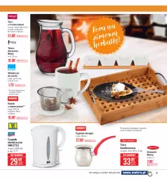 Gazetka promocyjna Makro - [Oferta promocyjna] Artykuły przemysłowe - Gazetka - ważna od 08.02 do 08.02.2021 - strona 5 - produkty: Ser, Dzbanek, Zaparzacz, Miseczka, Czajnik elektryczny, Czajnik, Taca, Lack, Talerz, Talerz deserowy, Kubek, Deser