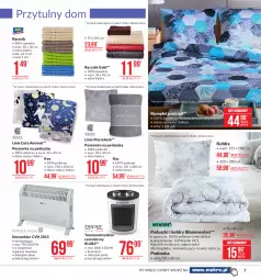 Gazetka promocyjna Makro - [Oferta promocyjna] Artykuły przemysłowe - Gazetka - ważna od 08.02 do 08.02.2021 - strona 7 - produkty: Piec, Top, Koc, Kołdra, Pościel, Termos, Poszewka, Wełna, Ręcznik, Termowentylator, Komplet pościeli, Poduszka