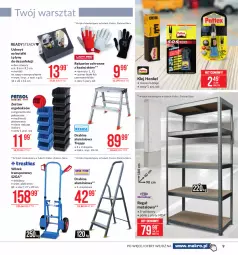 Gazetka promocyjna Makro - [Oferta promocyjna] Artykuły przemysłowe - Gazetka - ważna od 08.02 do 08.02.2021 - strona 9 - produkty: Top, Por, Mop, Drabina, Klej, Tran, Regał, Rękawice, Sport, Wózek, Wózek transportowy, Rękawice ochronne, Regał metalowy