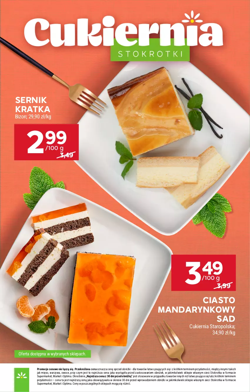 Gazetka promocyjna Stokrotka - Market - ważna 08.10 do 14.10.2026 - strona 21 - produkty: Cukier, Mięso, Optima, Owoce, Ser, Warzywa