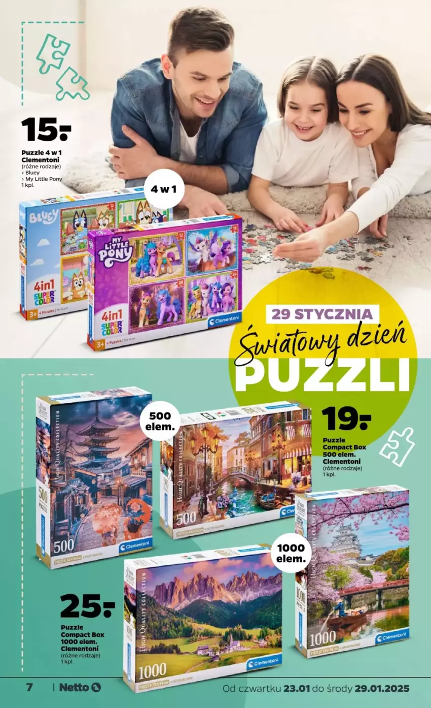 Gazetka promocyjna Netto - ważna 23.01 do 29.01.2025 - strona 9 - produkty: My Little Pony, Puzzle