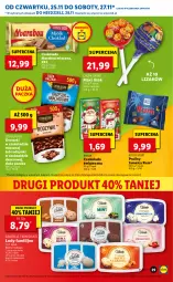 Gazetka promocyjna Lidl - GAZETKA OD 25.11 DO 28.11 - Gazetka - ważna od 28.11 do 28.11.2021 - strona 29 - produkty: Ser, Rum, Por, Orzeszki, Praliny, Chupa Chups, Lody, Sport, Czekolada, Rodzynki, Deser, Ritter Sport, Fa