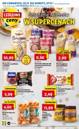 Gazetka promocyjna Lidl - GAZETKA OD 25.11 DO 28.11 - Gazetka - ważna od 28.11 do 28.11.2021 - strona 40 - produkty: Gra, Hamburger, Bułeczki, Croissant, Snickers, Owsianka, Burger, Bułeczki mleczne, Kakao