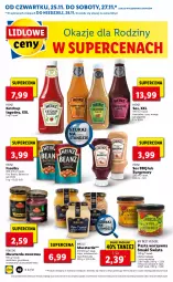 Gazetka promocyjna Lidl - GAZETKA OD 25.11 DO 28.11 - Gazetka - ważna od 28.11 do 28.11.2021 - strona 42 - produkty: Ketchup, Sos, Mus, Ananas, Pasta warzywna, Burger, Mango, Heinz, Musztarda, LG, Fa