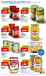 Gazetka promocyjna Lidl - GAZETKA OD 25.11 DO 28.11 - Gazetka - ważna od 28.11 do 28.11.2021 - strona 43 - produkty: Majonez, Sałatka, Koncentrat pomidorowy, Warzywa, Ser, Ogórki konserwowe, Bonduelle, Sony, Sałat, Pudliszki, Pomidory, Kukurydza, Hortex